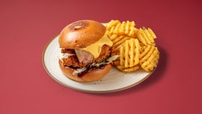 Downtown crispy burger
