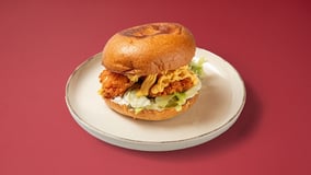 Pickle pop burger