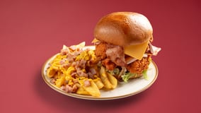 Jack Storm double fried burger