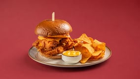 Nachos crunch double fried burger
