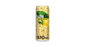 FuzeTea black ice tea λεμόνι με εκχύλισμα λουίζας 330ml
